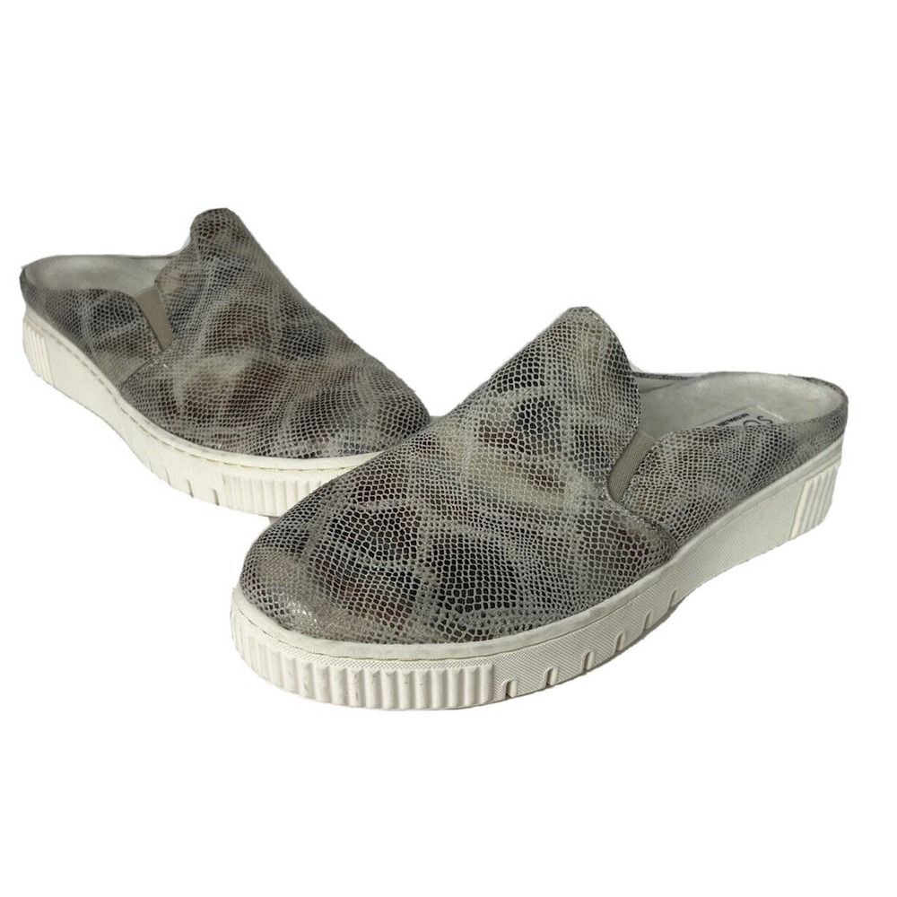 Soul Naturalizer Women's Truly Slip on Mule Sneaker ￼Snakeskin Size 9.5, EU 39.5